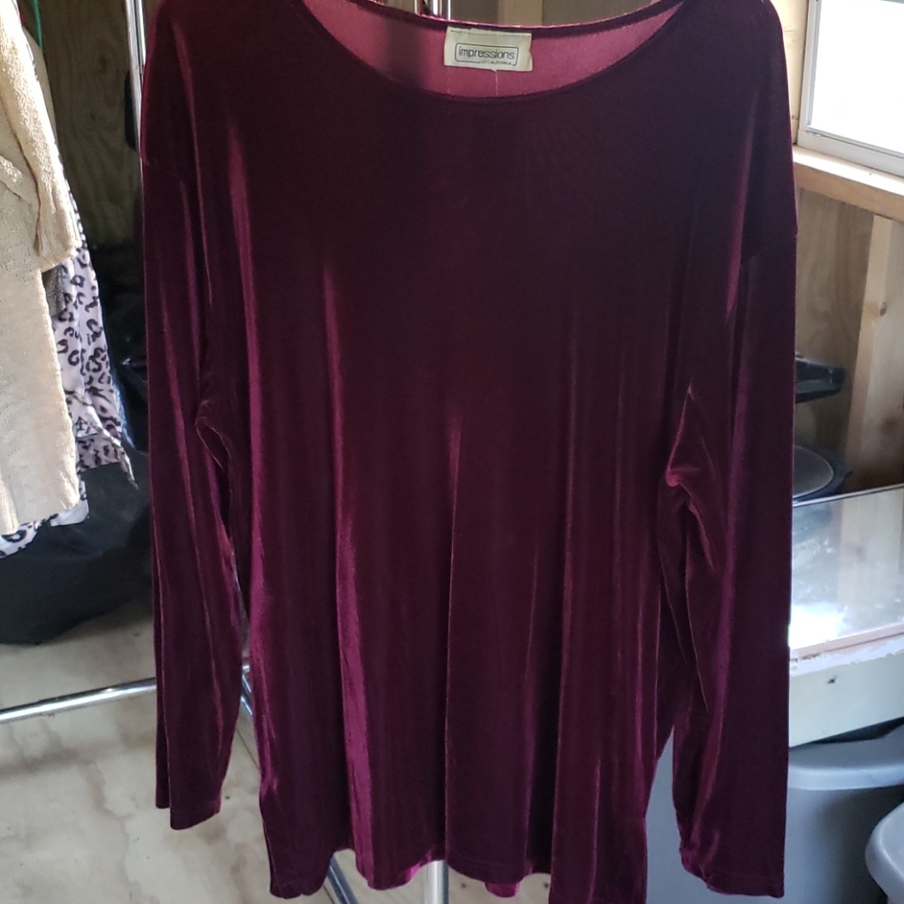 Velour Top